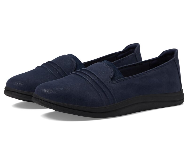 クラークス レディース シューズ サンダル Clarks Breeze Sol Navy ネイビー｜ReVida 店