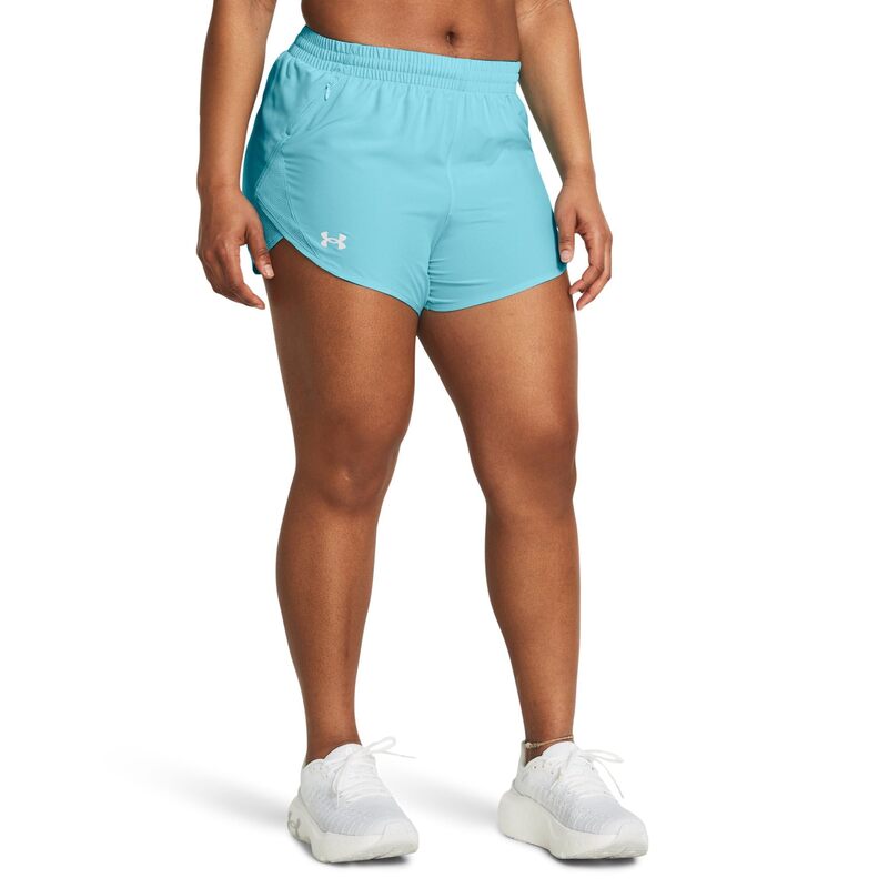 アンダーアーマー レディース ボトムス ハーフパンツ・ショーツ ショートパンツ Under Armour Fly By Shortsky Blue/Sky Blue/Reflective ブルー