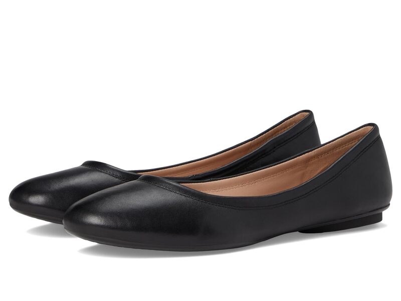 コールハーン レディース シューズ サンダル Cole Haan Georgie Ballet Flats Black Leather ブラック