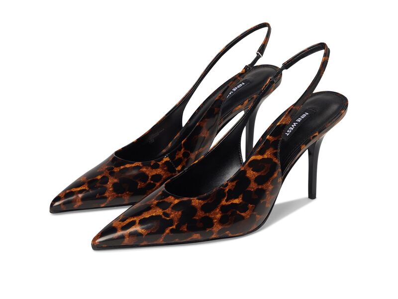 ナインウェスト レディース シューズ ヒール Nine West Palomma Leopard Patent アニマル