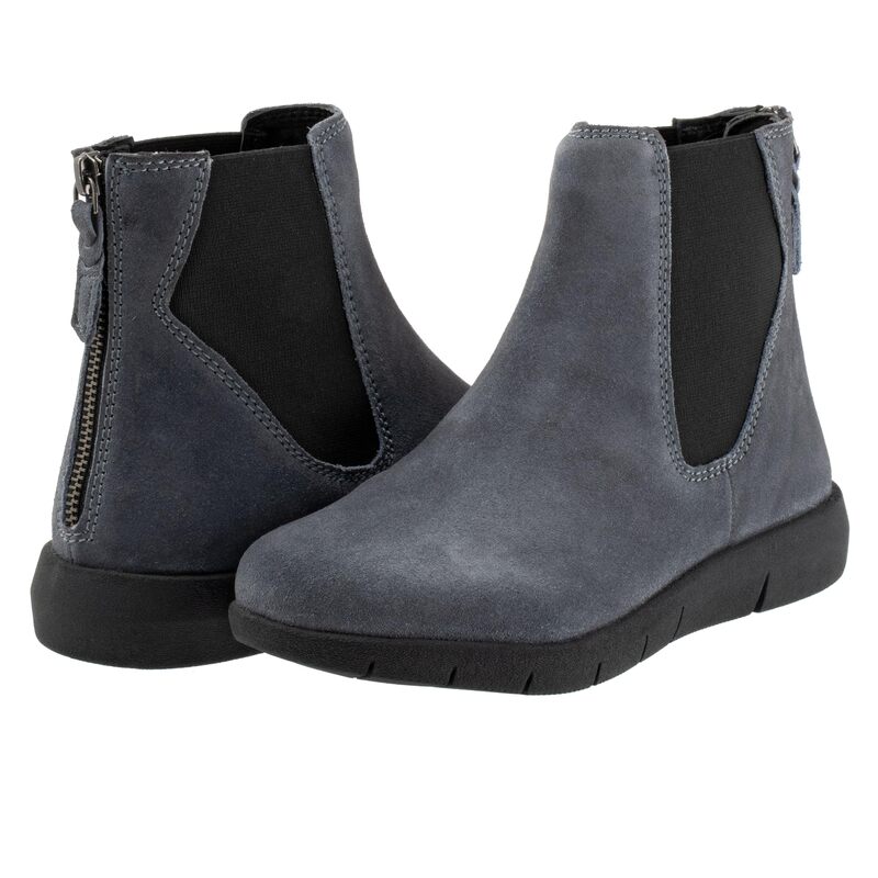ホンブルグ帽ウォーク レディース シューズ ブーツ・レインブーツ SoftWalk Albany Smoke Suede 煙霧 その他-ブーツ