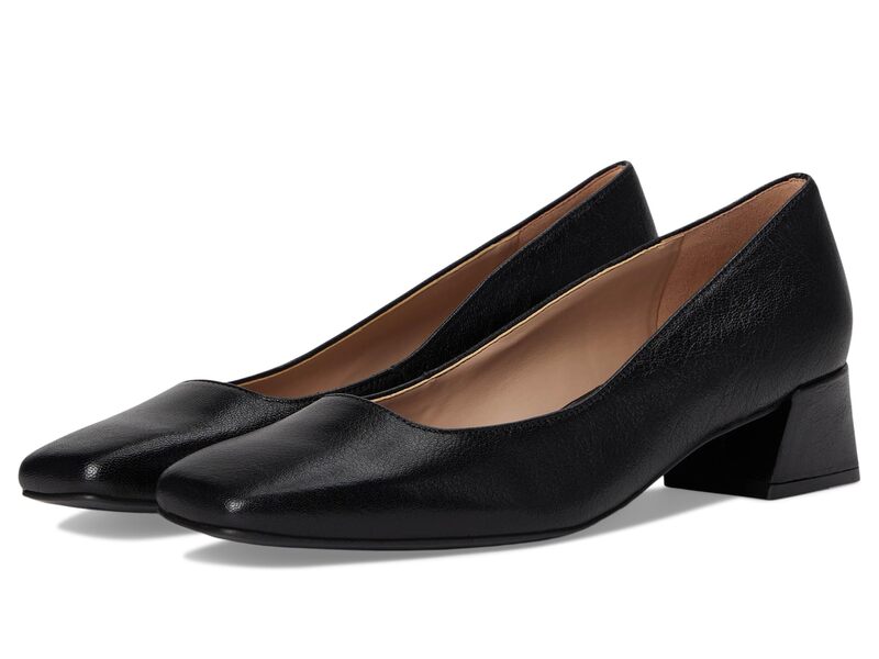 ナチュライザー レディース シューズ 踵 Naturalizer Jayla Pumps Black Leather 黒いこと