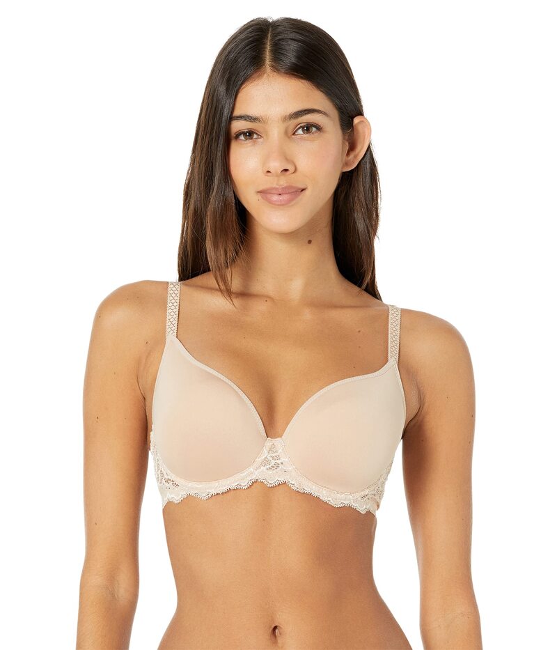 シモーヌペレール レディース アンダーウェア ブラジャー Simone Perele Caresse 3-D Plunge Bra Peau Rose 23,214円