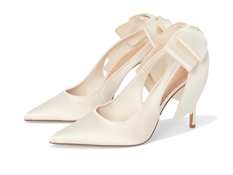 スティーブ マデン レディース シューズ 踵 Steve Madden Teacup Ivory Satin 象牙色