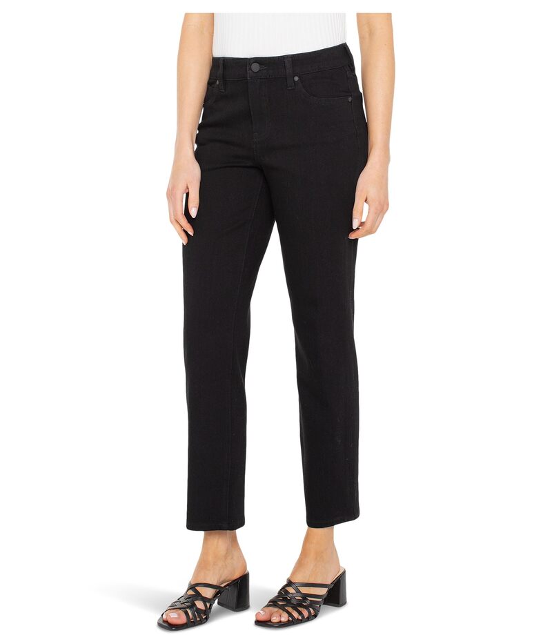 リヴァプール ロサンゼルス レディース ボトムス デニムパンツ ジーンズ Liverpoolos Angeles Liv Mid-rise Relaxed Skinny Jeans Black Rinse ブラック