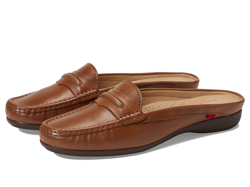マークジョセフニューヨーク レディース シューズ スリッポン・ローファー Marc Joseph New York Lawrence Mule Tanappa タン