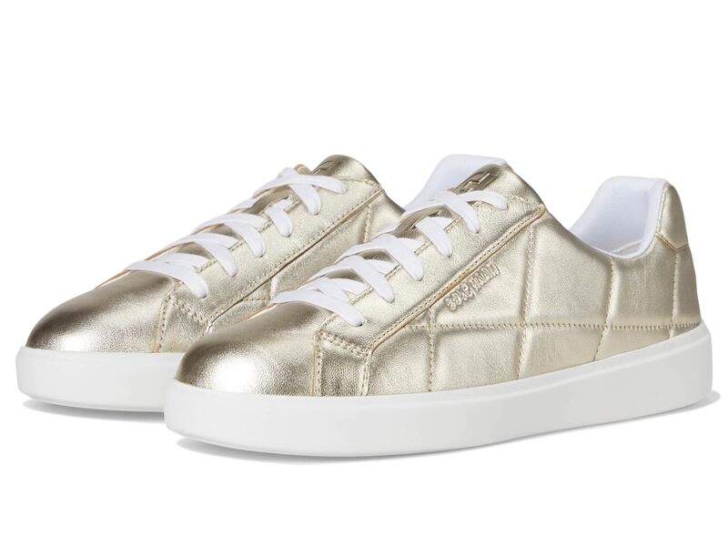 コールハーン レディース シューズ スニーカー Cole Haan Grand Crosscourt Daily Sneaker Soft Gold Quilted Leather/White ホワイト