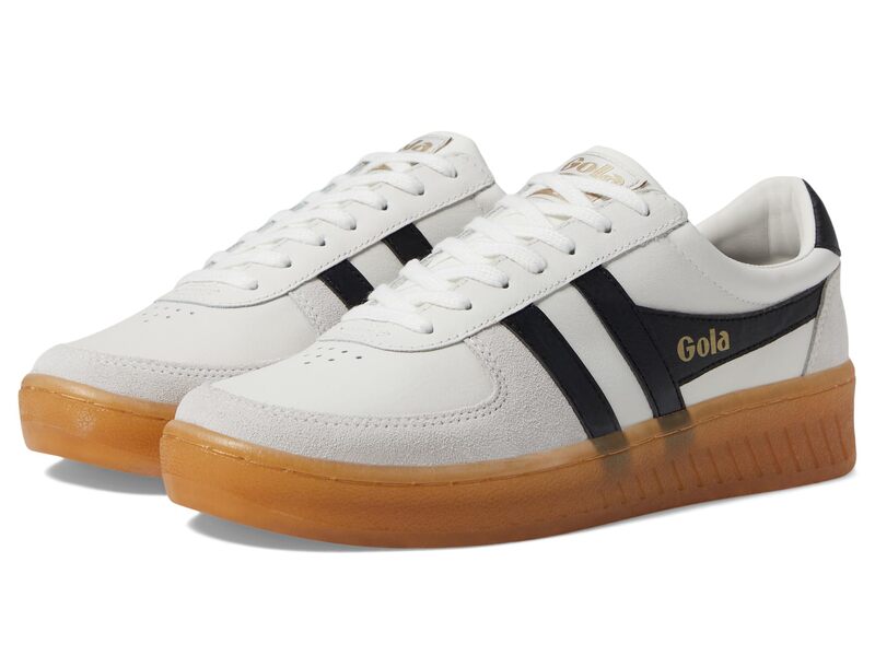 ゴラ メンズ シューズ スニーカー Gola Grandslam Elite White/Black/Gum ホワイト
