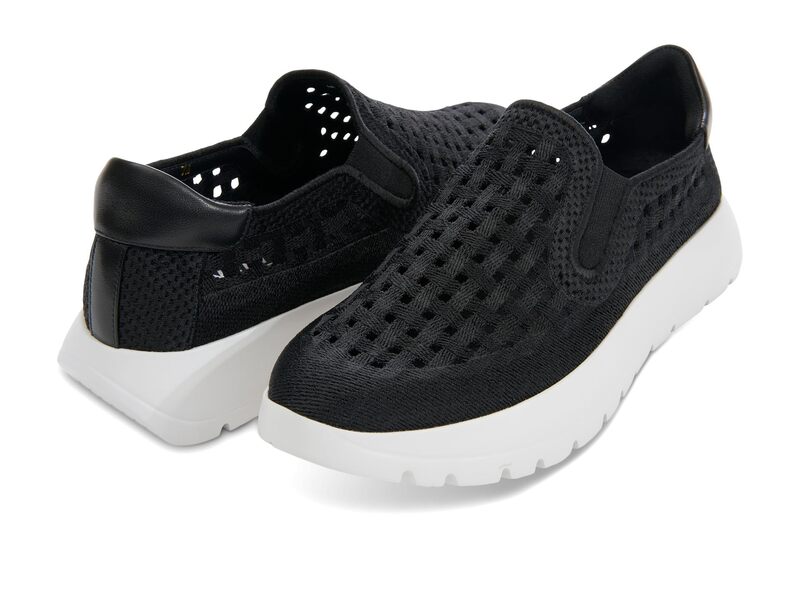 ベネリ レディース シューズ 踵 Vaneli Quay Black Okko Fabric/Black Nappa 黒いこと レディース靴-靴-ミュール