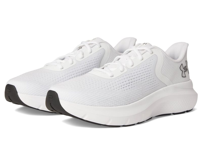 アンダーアーマー メンズ シューズ スニーカー Under Armour Charged Rogue 5 White/White/Black ホワイト