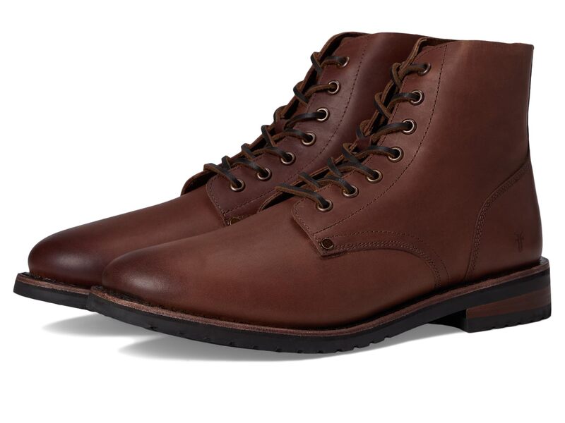 フライ メンズ シューズ ブーツ・レインブーツ レース Frye Barrett Lace Up Cognac