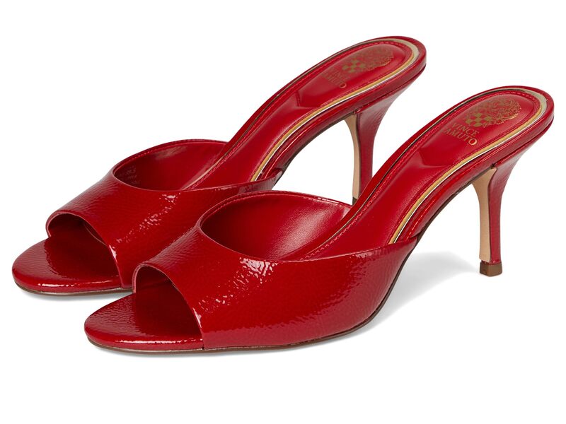 ヴィンスカムート レディース シューズ 踵 サンダル Vince Camuto Prynn Higheel Mule Sandal Flame