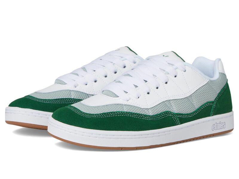 エトニーズ メンズ シューズ スニーカー etniesnake Green/White/Grey ホワイト