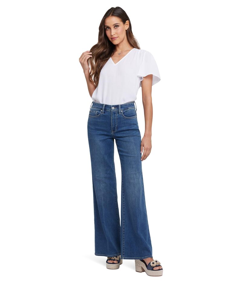 エヌワイディージェイ レディース ボトムス デニムパンツ ジーンズ NYDJ Mia Palazzo Jeans in Valencia Surf Valencia Surf