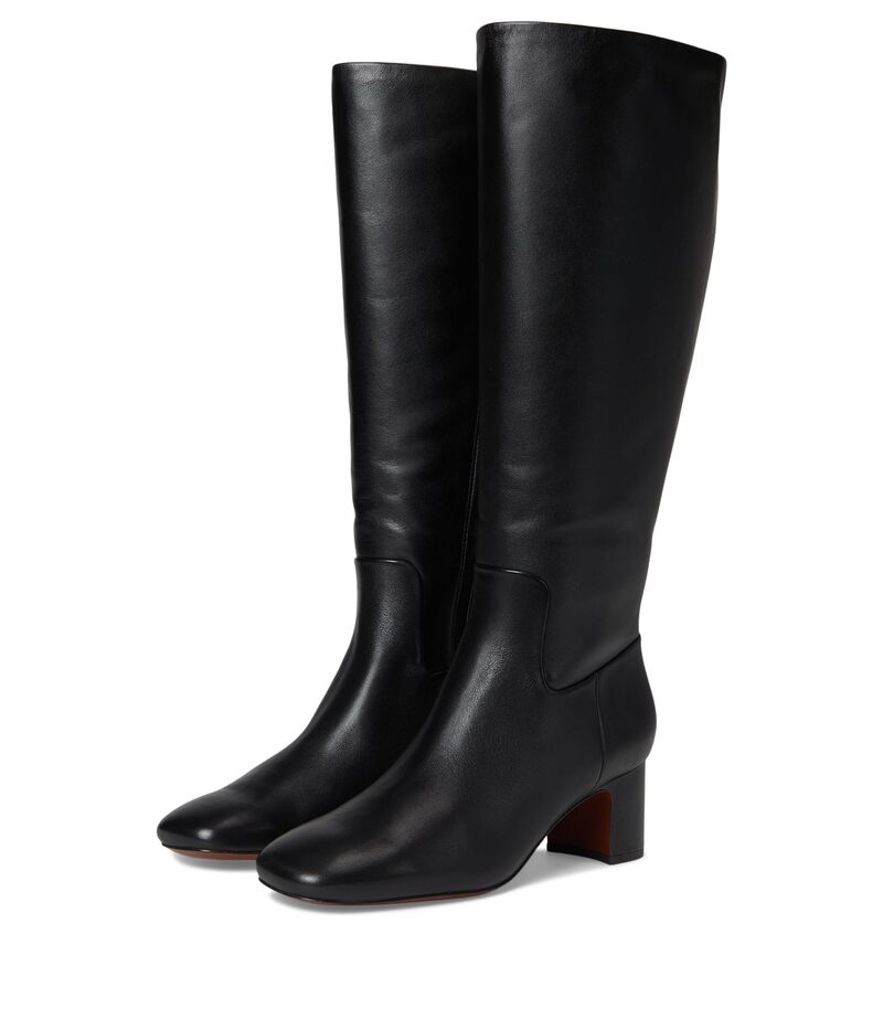 ヴィンス レディース シューズ ブーツ・レインブーツ トール Vince Kellan Tall-wc Zip Tall Boots Black Wide Calf ブラック