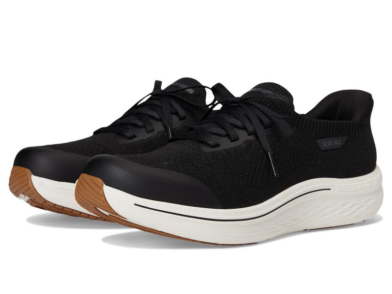 スケッチャーズ レディース シューズ スニーカー SKECHERS On-the-go Hands Free Slip-ins Max Cushioning Lite Aura - Quinn Black/White 白いこと
