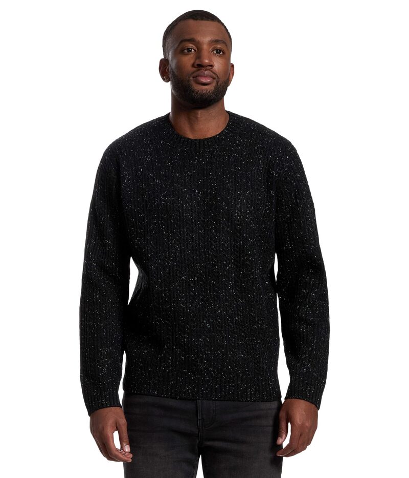 リヴァプール ロサンゼルス メンズ アウター ニット・セーター クルーネック Liverpoolos Angeles Long Sleeve Crew Neck Sweater Black ブラック