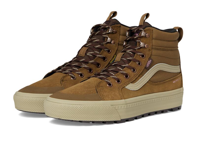 バンズ レディース シューズ スニーカー Vans MTE SK8-HiR Waterproof Insulated Brown/Pink ピンク