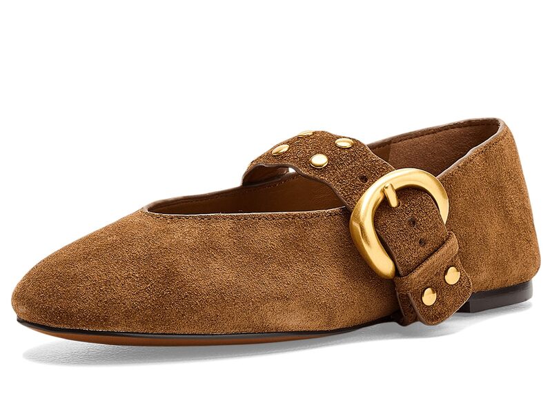 メイドウェル レディース シューズ サンダル Madewell The Remy Mary Jane Flat Dried Acorn