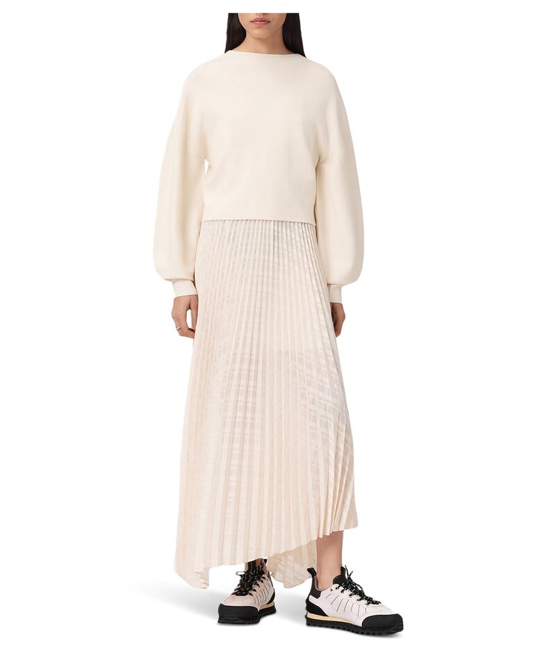 オールセインツ レディース トップス ワンピース AllSaintsineadresswan White ホワイト｜ReVida 店