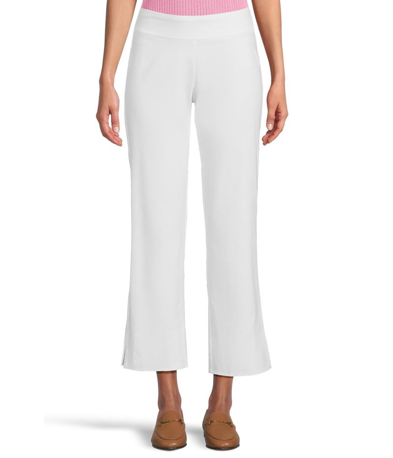 クレイジーラリー レディース ボトムス カジュアルパンツ アンクル Krazy Larry Pull-On Wide Ankle White ホワイト