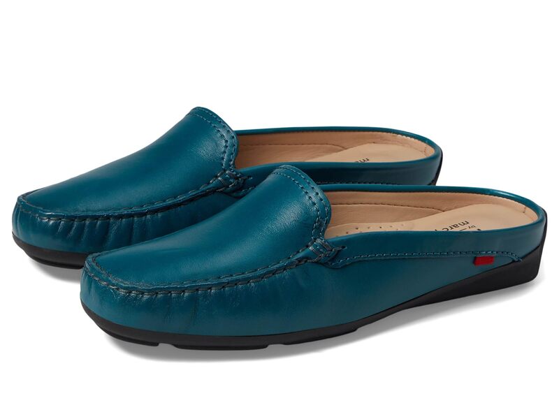 マークジョセフニューヨーク レディース シューズ スリッポン・ローファー Marc Joseph New York Briarwood Court Petrol Napa