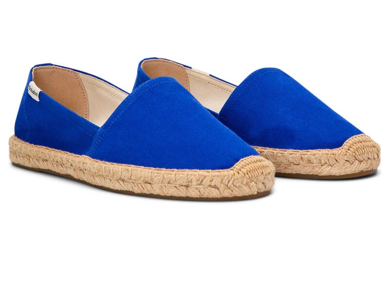 ソルドス レディース シューズ スリッポン・ローファー Soludos Original Espadrille French Blue ブルー