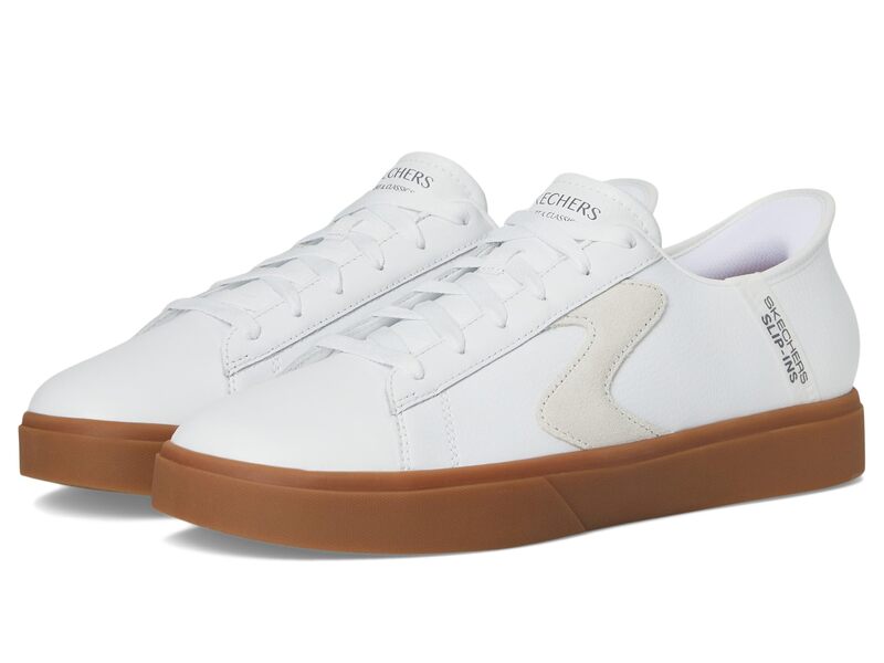 スケッチャーズ メンズ シューズ スニーカー SKECHERS Eden Lx - Strando White/Natural ホワイト｜ReVida 店