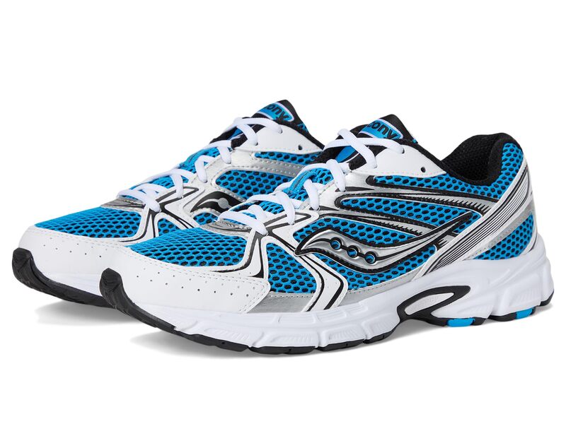 サッカニー メンズ シューズ スニーカー Saucony Originals Ride Millennium White/Diva Blue ホワイト