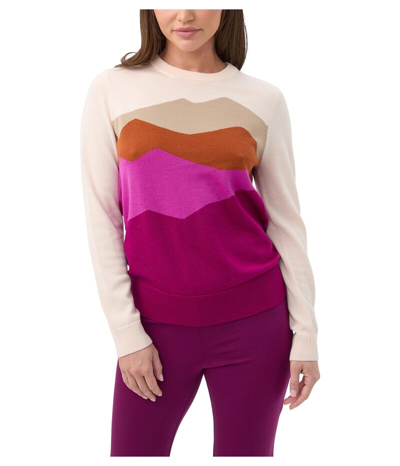 トリーナターク レディース アウター ニット・セーター クルーネック Trina Turk Jacinto Crewneck Multi マルチカラー
