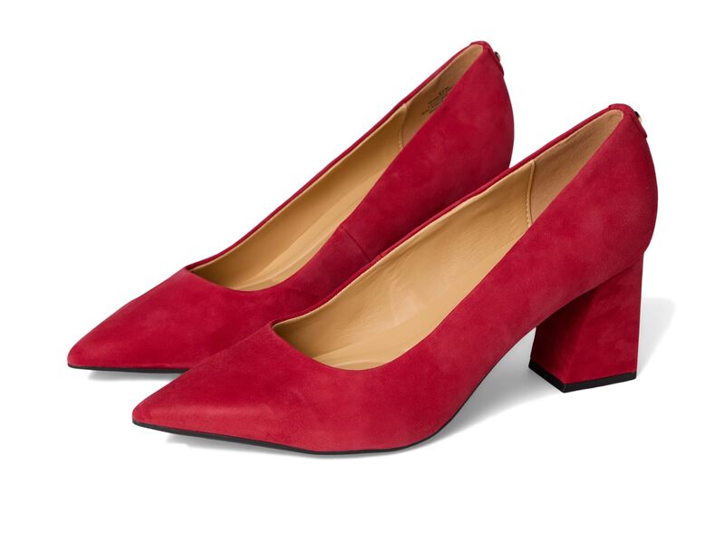ナインウェスト レディース シューズ ヒール Nine West Kalore 9X9 Dark Red Suede レッド|ReVida 店