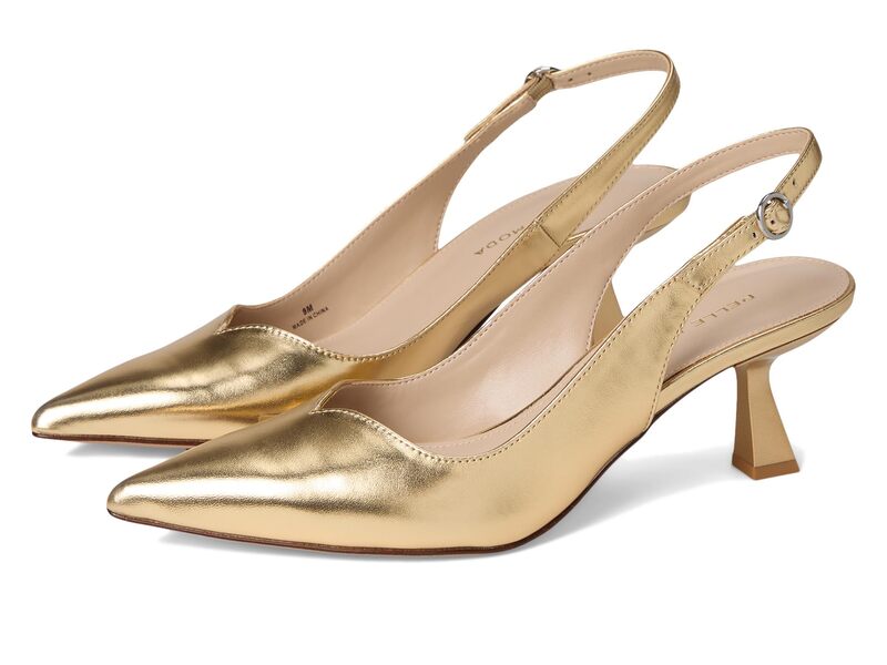 ペレモーダ レディース シューズ 踵 Pelle Moda Janah Light Gold ゴールド