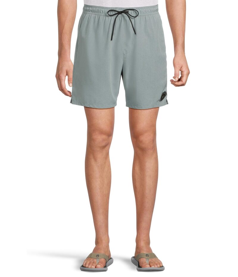 ビラボン メンズ ボトムス ハーフパンツ・ショーツ Billabong Surftrek Perf Elastic Hybrid Sea Blue ブルー