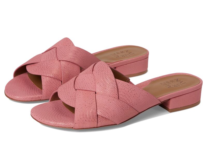 ナチュライザー レディース シューズ 踵 Naturalizer Morena2 Sunset Coral Pink Leather サクラ色