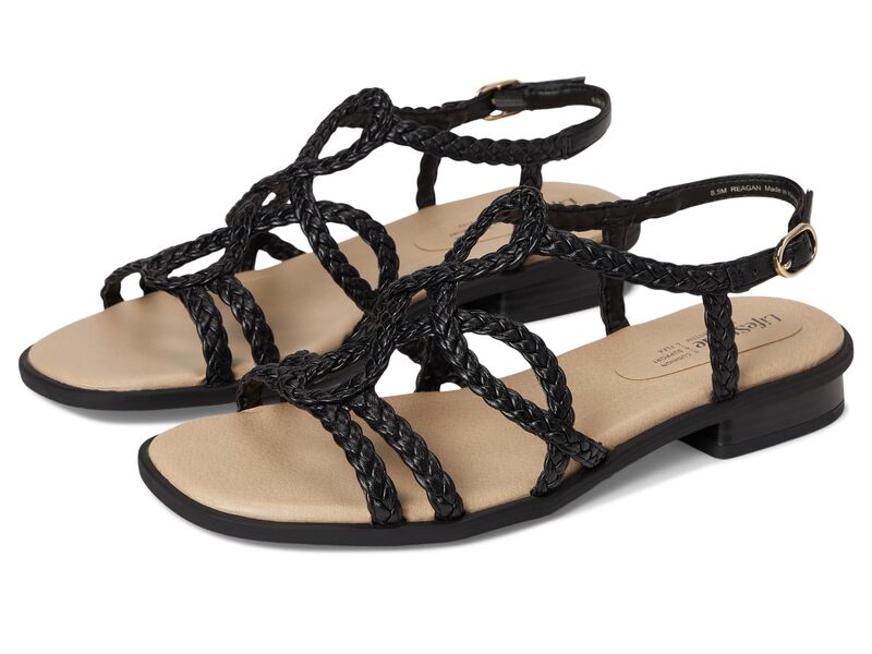 ライフストライド レディース シューズ ヒール LifeStride Reagan Black Fabric ブラック｜ReVida 店