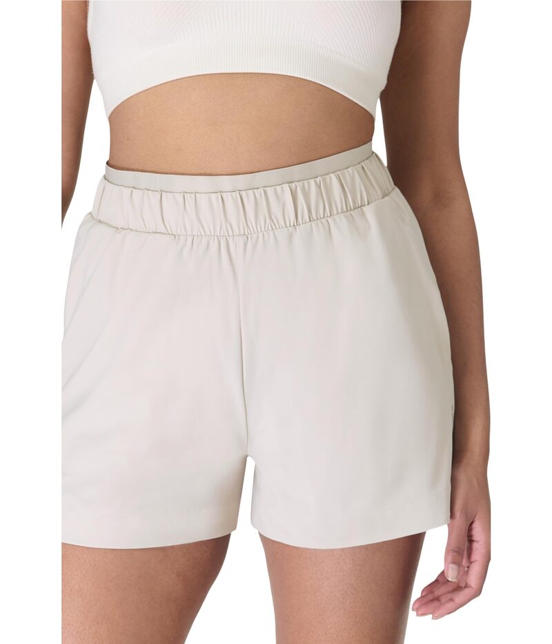 スウェッティベティ レディース ボトムス 二分の一ズボン下・さる股引き 遊撃手ズボン下 Sweaty Betty Explorer Elevated 3\" Shorts Mineral Beige ベージュ"