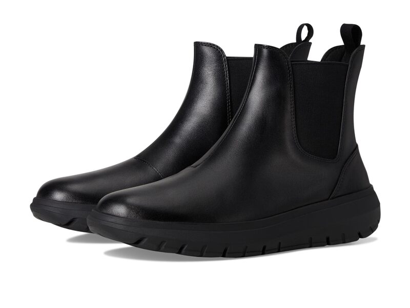 コールハーン レディース シューズ ブーツ・レインブーツ チェルシー Cole Haan Grand Raelyn Chelsea Waterproof Boots Black/Black Waterproof ブラック｜ReVida 店