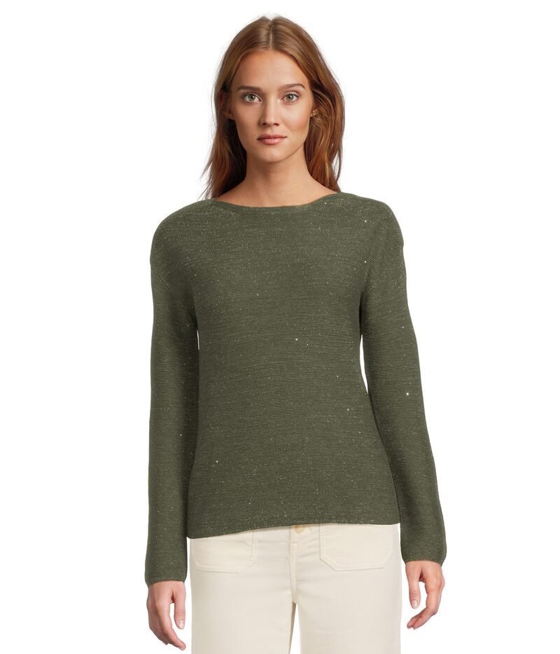 トッミーバハマ レディース アウター ニット・セーター Tommy Bahama Crystal Sands Bateau Neck Sweater Palmoss