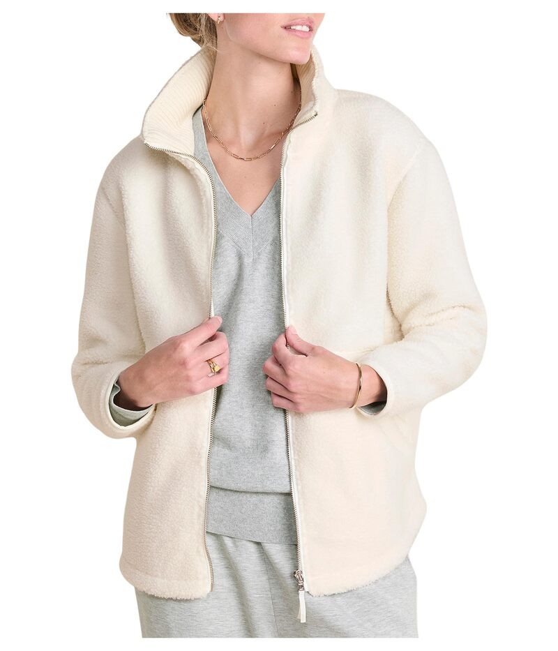 ヴァインヤードヴァインズ レディース アウター コート フリース ジャケット Vineyard Vines Heritage Fleece Jacket Marshmallow