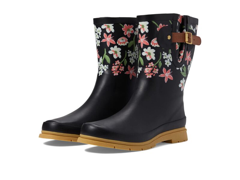 ウエスタンチーフ レディース シューズ ブーツ・レインブーツ Western Chief Waterproof Mid Rain Boot Brushed Petals