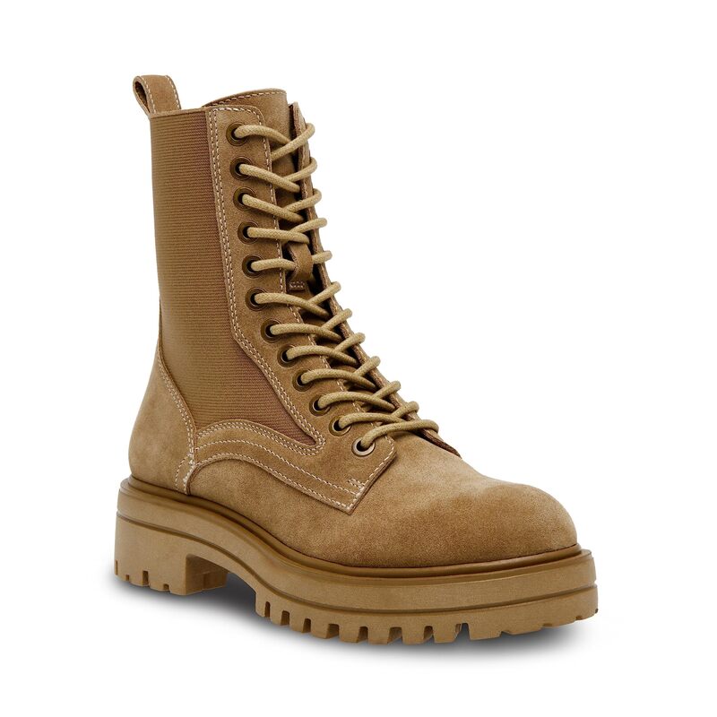 スティーブ マデン レディース シューズ ブーツ・レインブーツ Steve Madden Kenny Taupe Suede トープ
