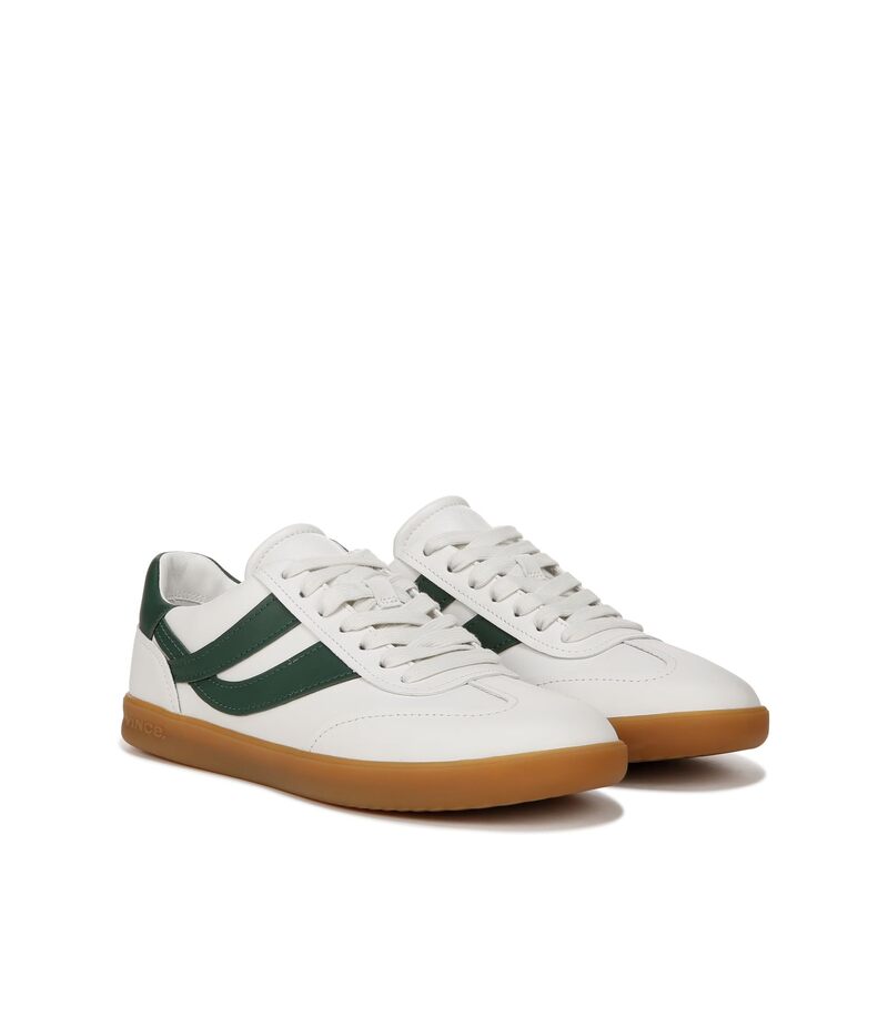 ヴィンス レディース シューズ 踵 Vince Oasis Chalk White/Pine Green Leather 白いこと