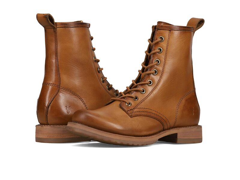 フライ レディース シューズ ブーツ・レインブーツ Frye Veronica Flex Combat Caramel