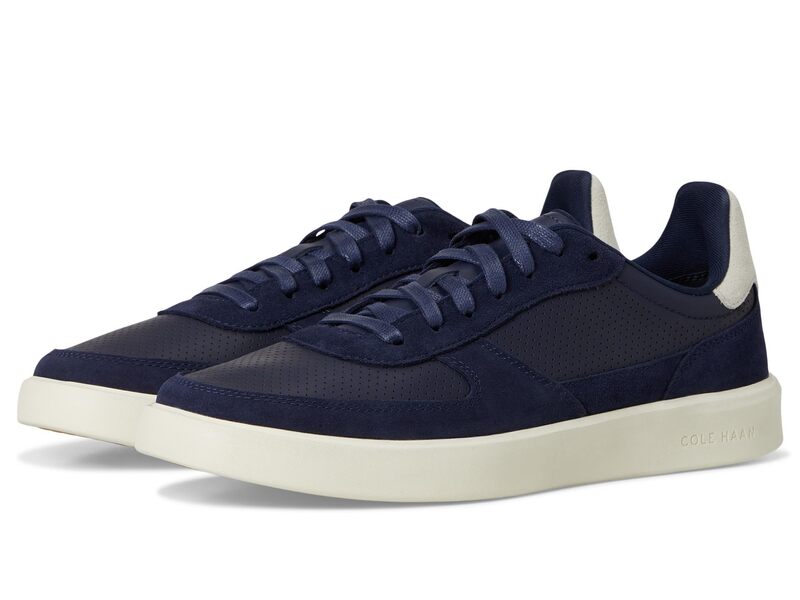 コールハーン メンズ シューズ スニーカー Cole Haan Grand Crosscourt Daily Court Sneakers Midnight Moon/Silver Birch/Ivory アイボリー
