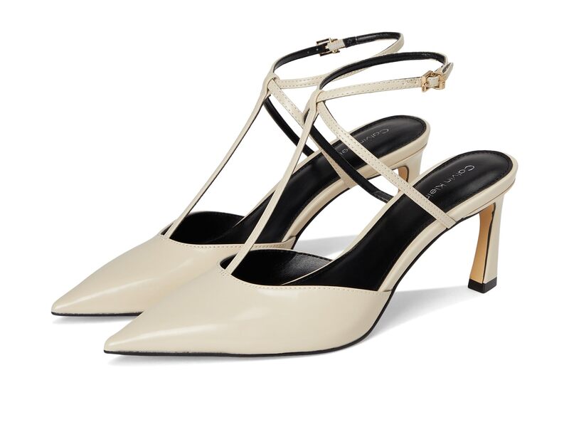 カルバンクライン レディース シューズ ヒール Calvin Klein Avriel Ivory アイボリー