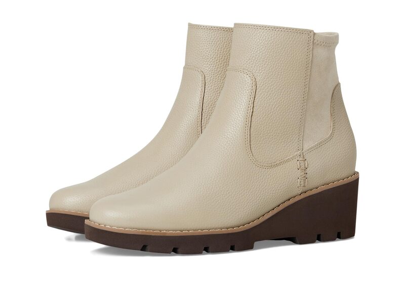 バイオニック レディース シューズ ブーツ・レインブーツ VIONIC Ariana Zip Short Boots Oatmealeather オートミール
