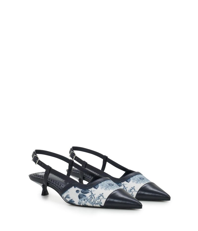 ヴィンスカムート レディース シューズ 踵 Vince Camuto Renira Nightime Navy 米国海軍 レディース靴-ミュール