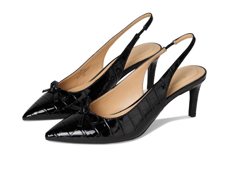 バンドリーノ レディース シューズ オックスフォード Bandolino Shane Black Croco 黒いこと