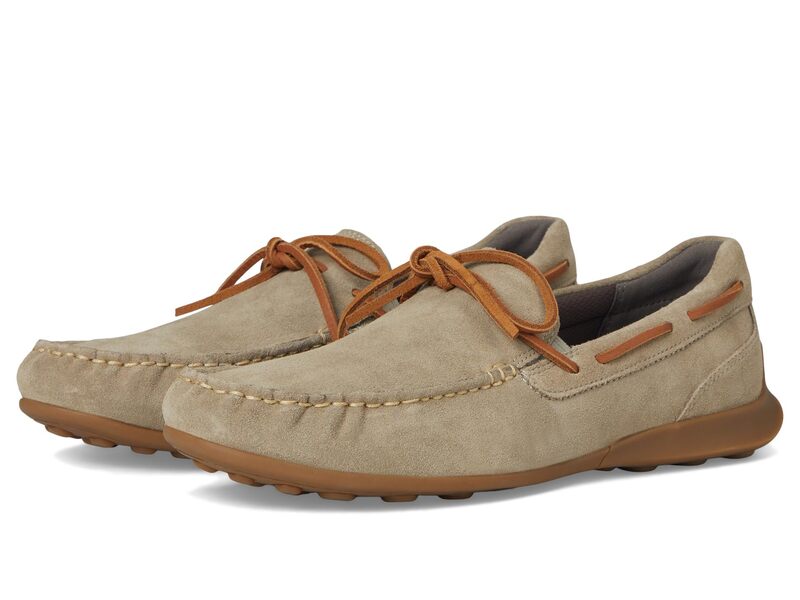 ロックポート メンズ シューズ スリッポン・ローファー Rockport Dmx Dunphy Light Olive Suede オリーブ 17,486円