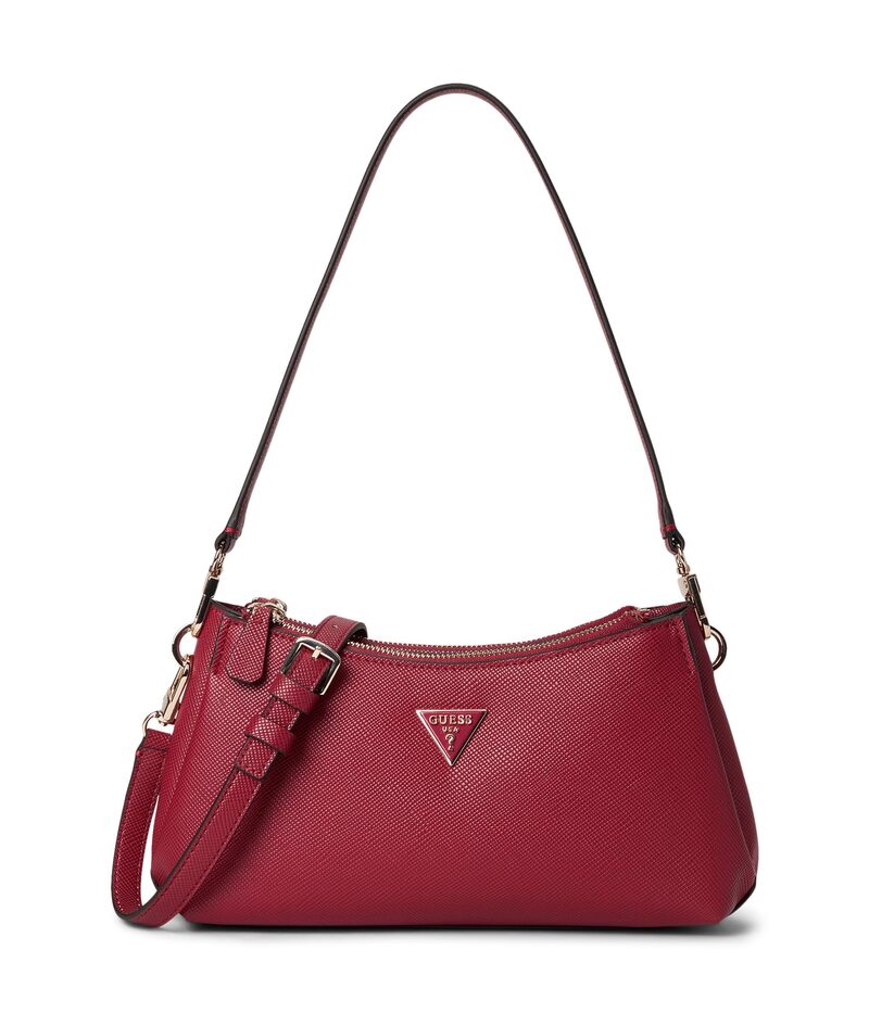 ゲス メンズ バッグ GUESS Noelle II 3 Compartment Crossbody Garnet